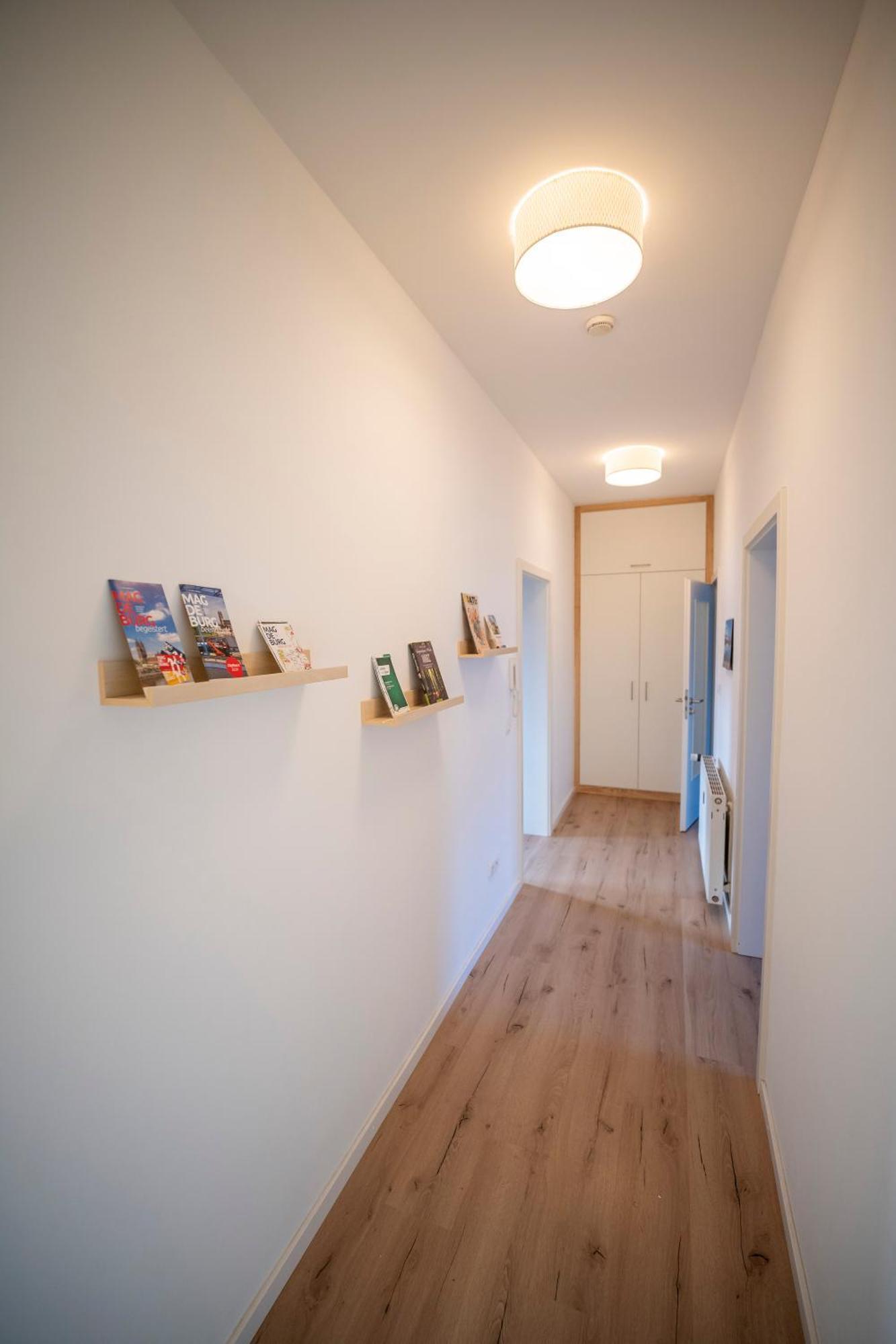 마그데부르크 Haus Unterm Mammutbaum - Elberadweg 아파트 외부 사진